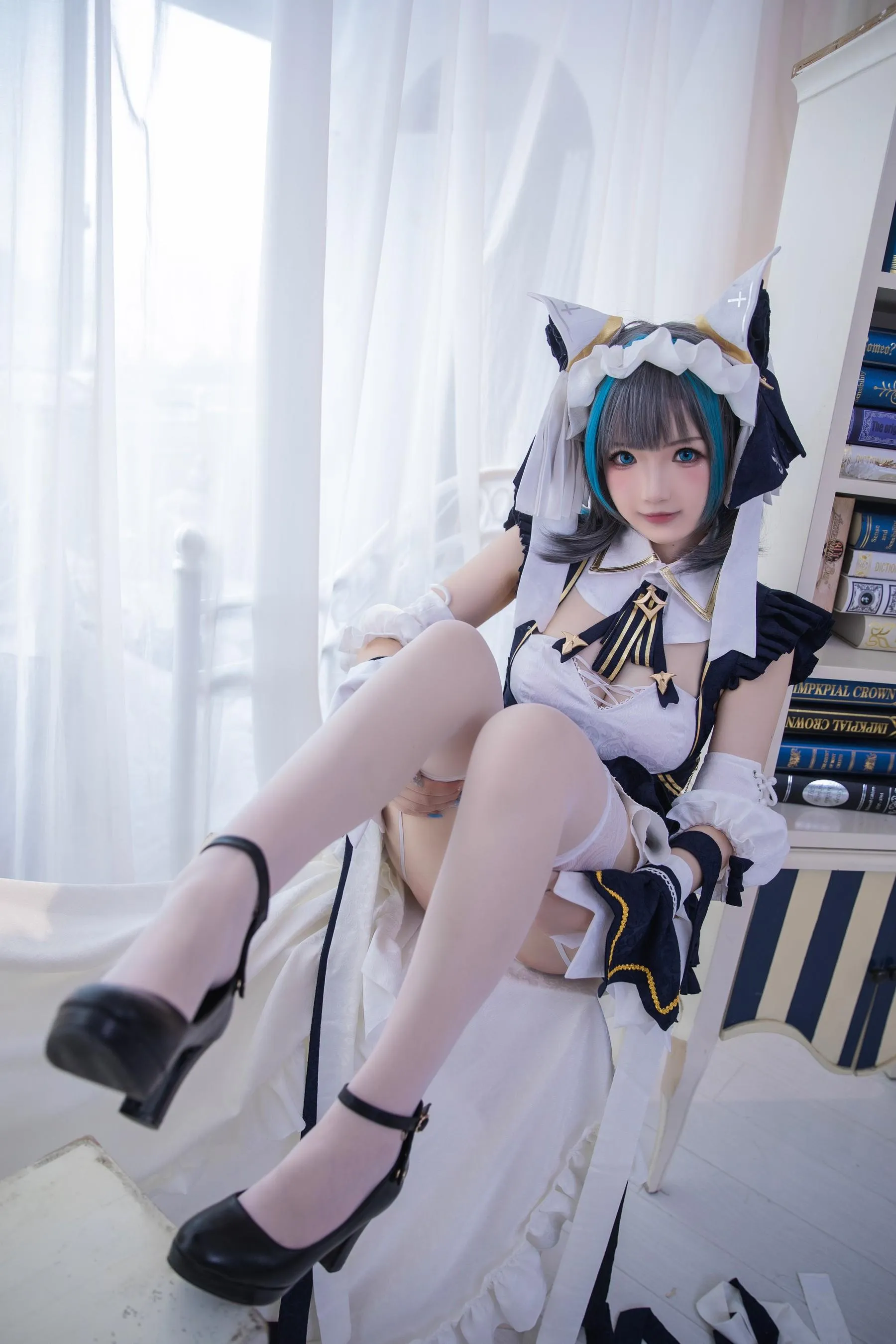 雪晴Astra – NO.33 Azure Lane 柴郡 [19P]插图1
